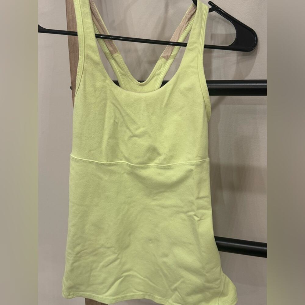 Lululemon Women's Yellow Tank Top 4